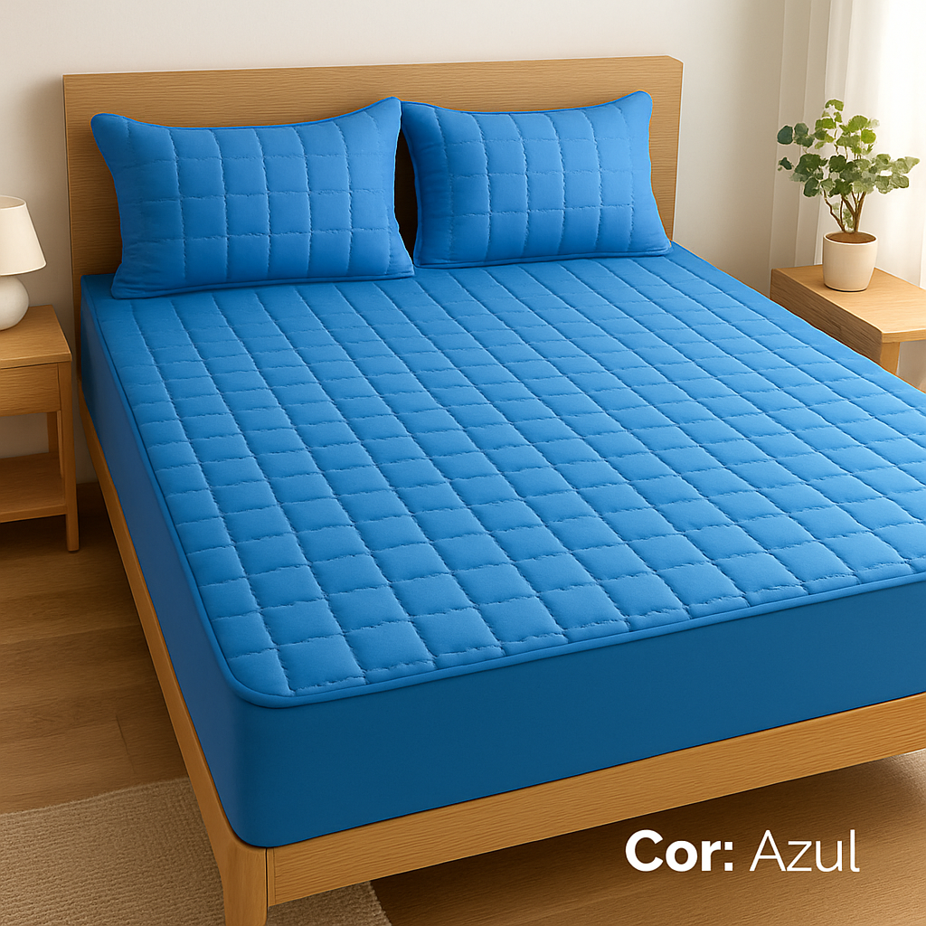 Conjunto Premium Capa Protetora + 2 Fronhas