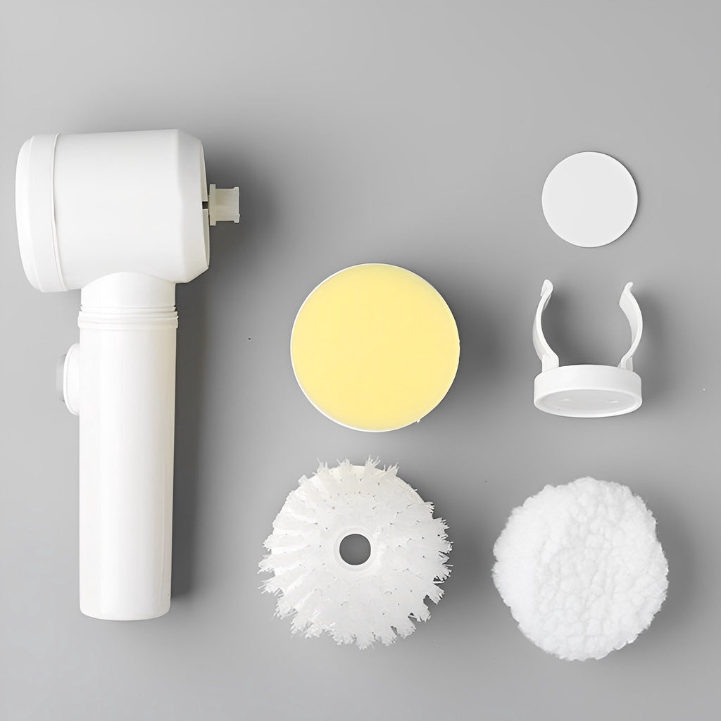 Escova Elétrica Multifuncional Sem Fio 5 em 1