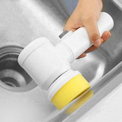 Escova Elétrica Multifuncional Sem Fio 5 em 1