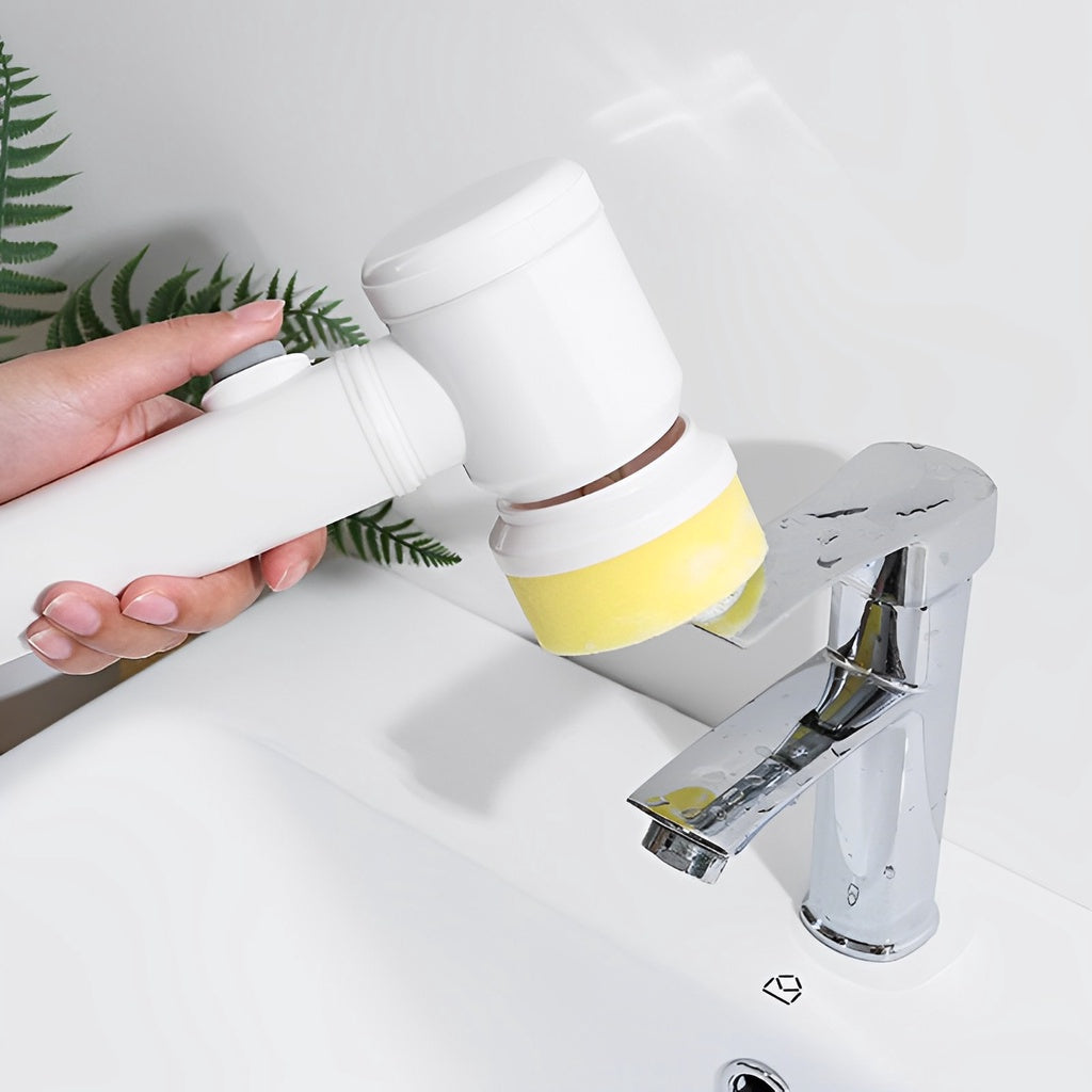 Escova Elétrica Multifuncional Sem Fio 5 em 1