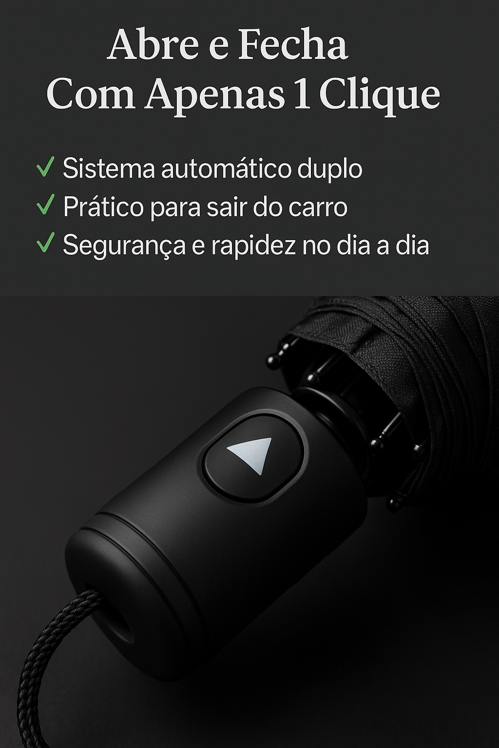 Guarda Chuva Automático Resistente - Proteção UV 100%
