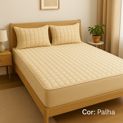 Conjunto Premium Capa Protetora + 2 Fronhas