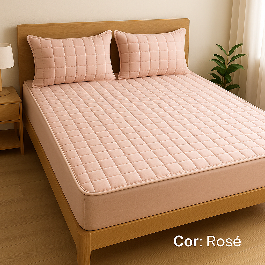 Conjunto Premium Capa Protetora + 2 Fronhas