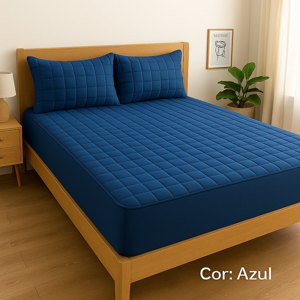 Conjunto Premium Capa Protetora + 2 Fronhas