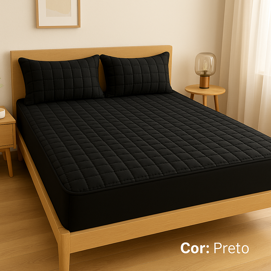 Conjunto Premium Capa Protetora + 2 Fronhas