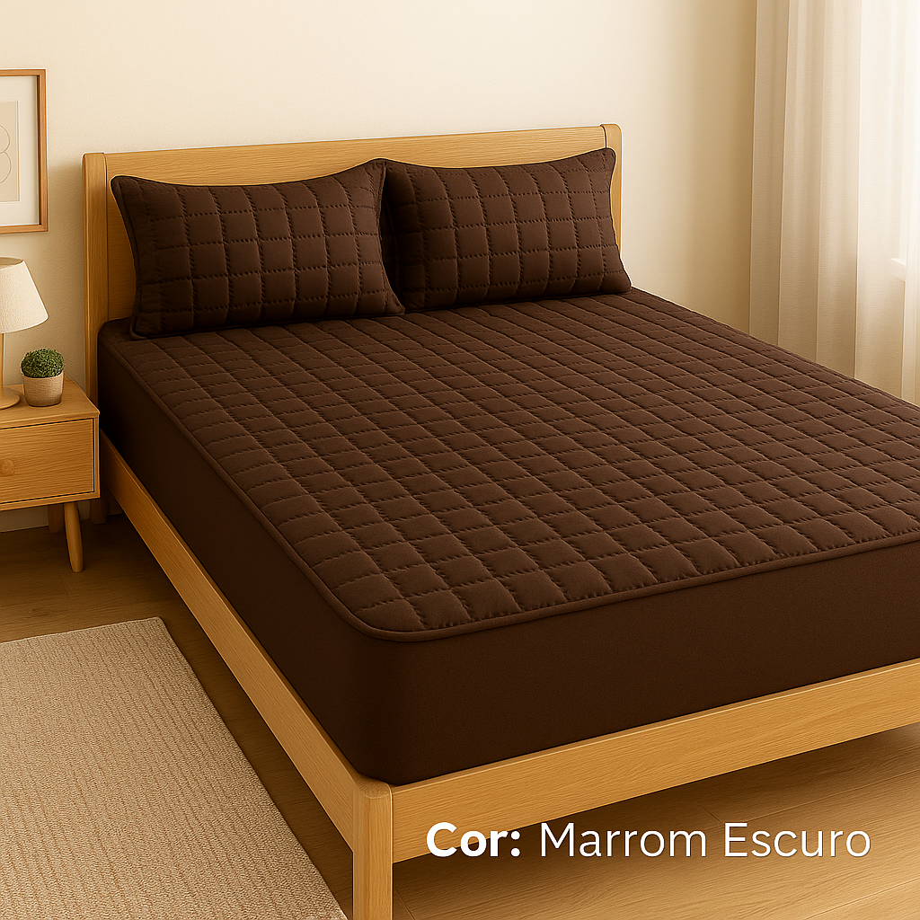 Conjunto Premium Capa Protetora + 2 Fronhas