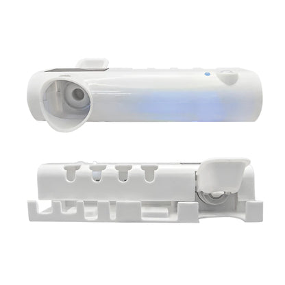 Suporte para Escova de Dente com Dispenser Automático de Pasta e Esperilizador UV
