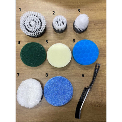 Esfregão Elétrico 9 Em 1 Sem fio